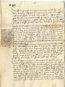 Carta de Carlos I a su hijo, el príncipe Felipe, en marzo de 1545