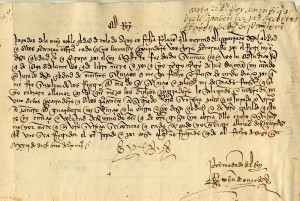 Exposición. La escritura cortesana en los documentos reales del Archivo Municipal de Toledo