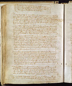 Traslado digitalizado de las Capitulaciones de Santa Fe de 1492