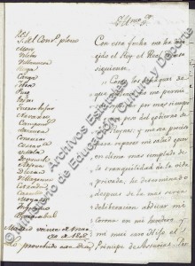 Abdicación de Carlos IV. Real Decreto de 19 de marzo de 1808.