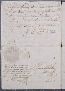 FELIPE V, primer Borbón y nieto de Luis XIV, renuncia a sus derechos sucesorios sobre la Corona de Francia. 1712.