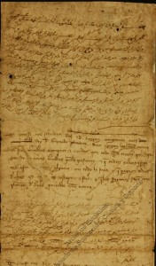Minuta de tratado de paz entre Jaime II de Aragón y Muhammad II de Granada escrita en castellano y árabe [1296]