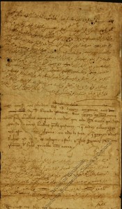 Minuta de tratado de paz entre Jaime II de Aragón y Muhammad II de Granada escrita en castellano y árabe [1296]